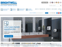 Tablet Screenshot of brightwell-inc.com